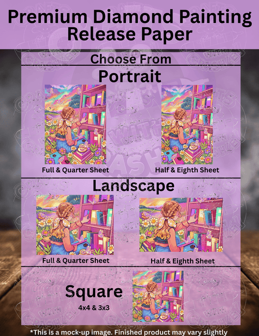 "The Spring Reader" by ©Mrs Butter D Premium Accessories for Diamond Painting