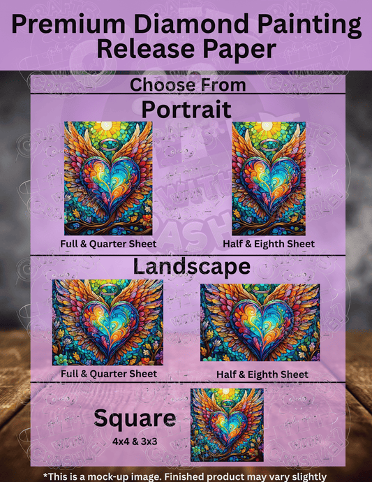 "The Heart Remembers" by ©T.S. Larking Premium Accessories for Diamond Painting