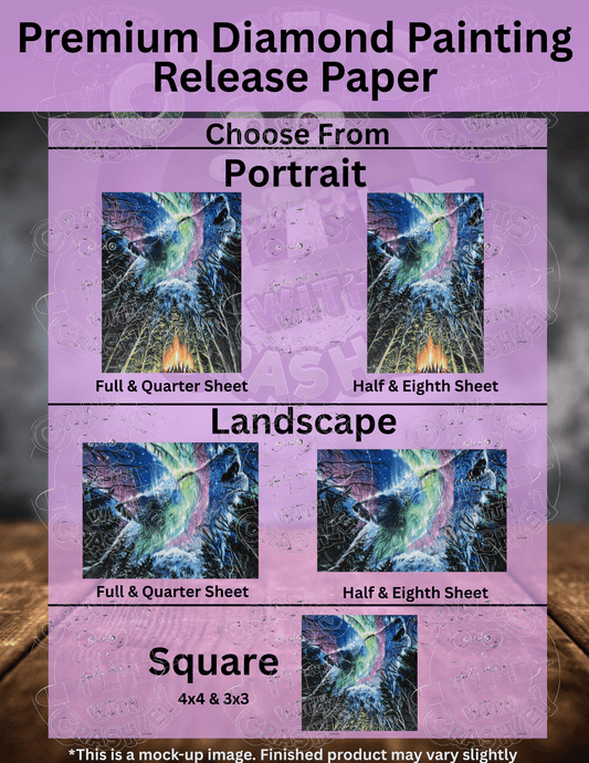 "Northern Wolf" by ©Dakota Daetwiler Premium Accessories for Diamond Painting