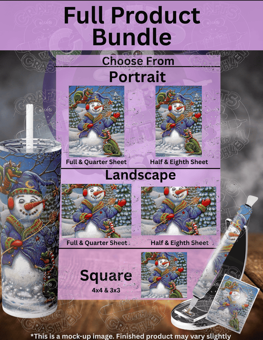"Snowman Magic" by ©Randal Spangler Premium Accessories for Diamond Painting