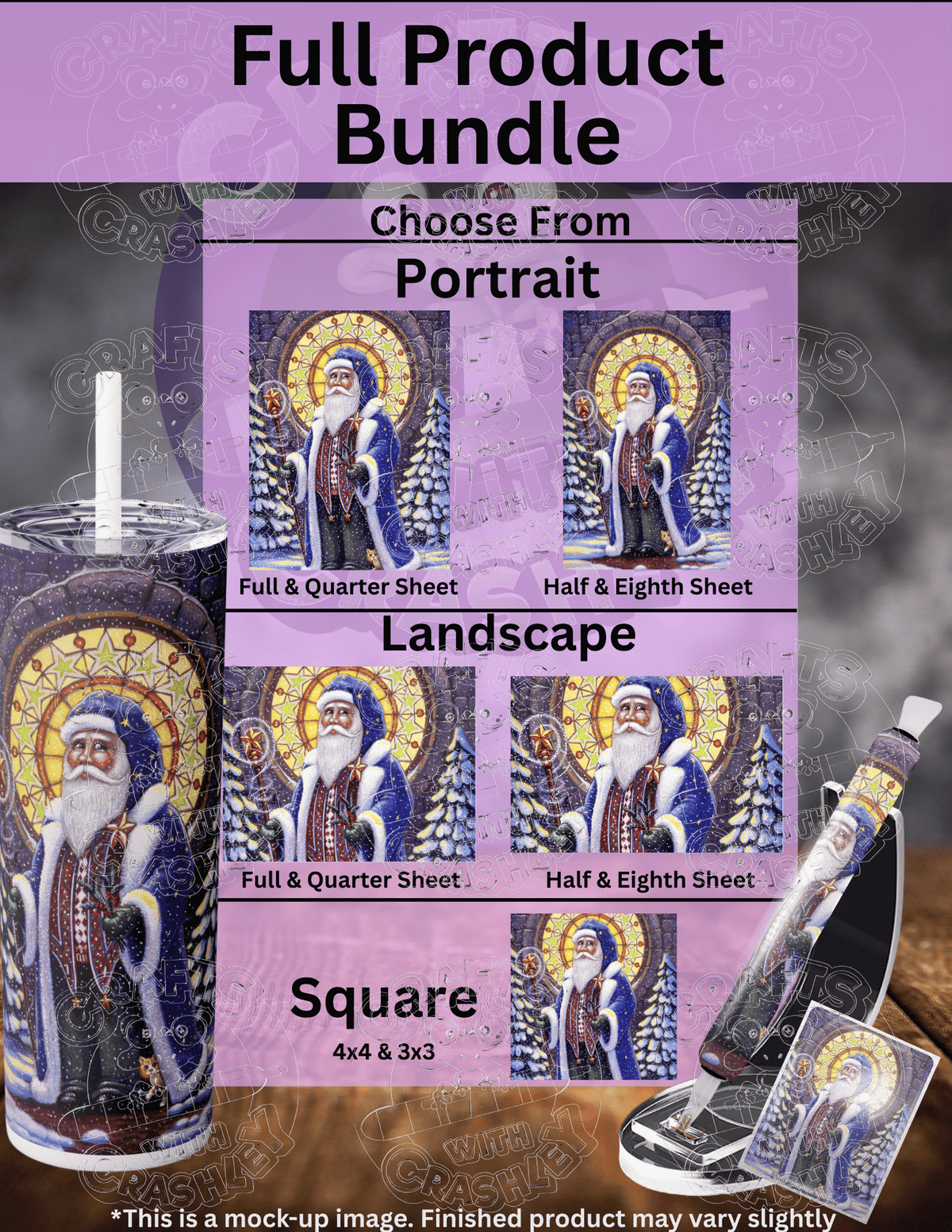 "Santa" by ©Randal Spangler Premium Accessories for Diamond Painting