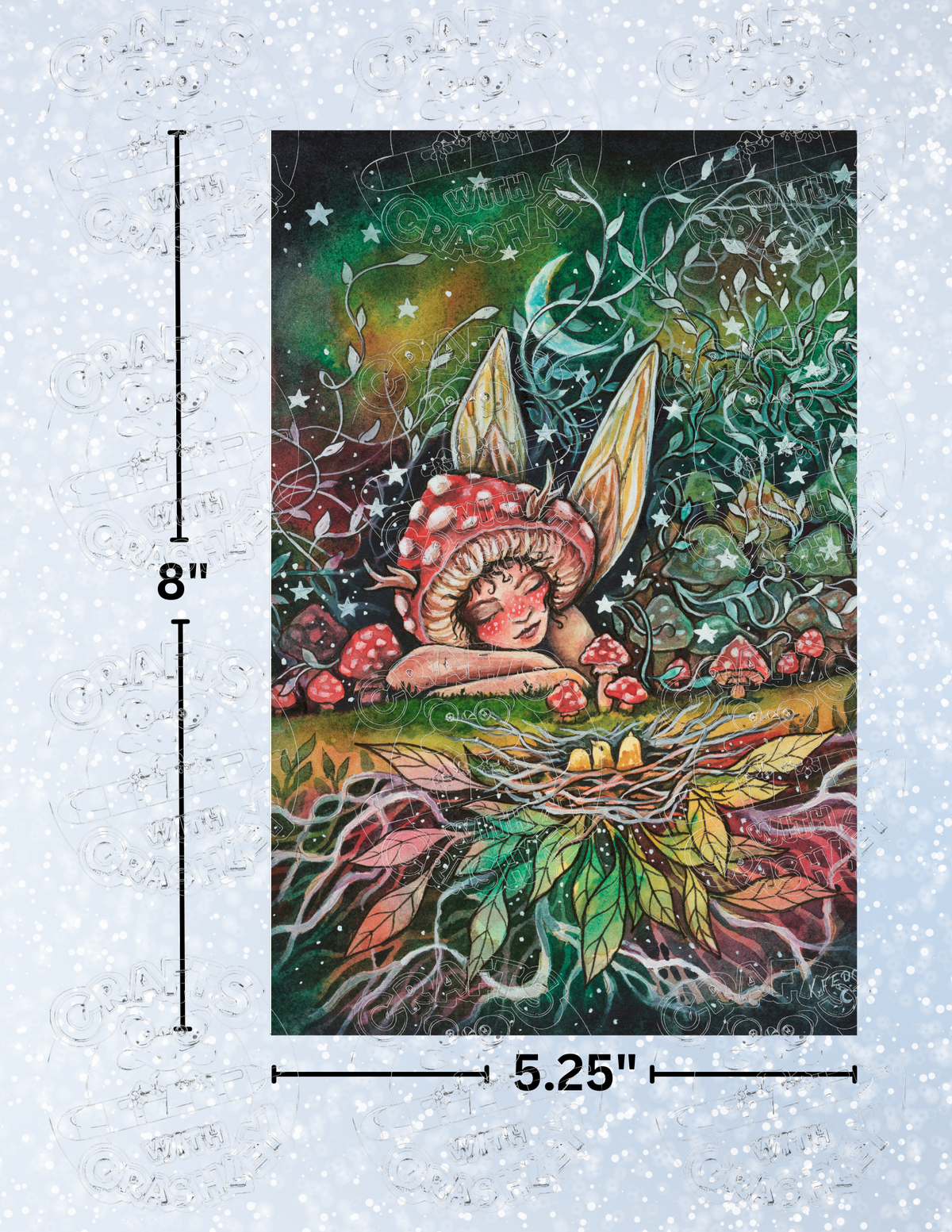 "Beautiful Little Life" by ©Kat Fedora Premium Decorative Release Papers for Diamond Painting