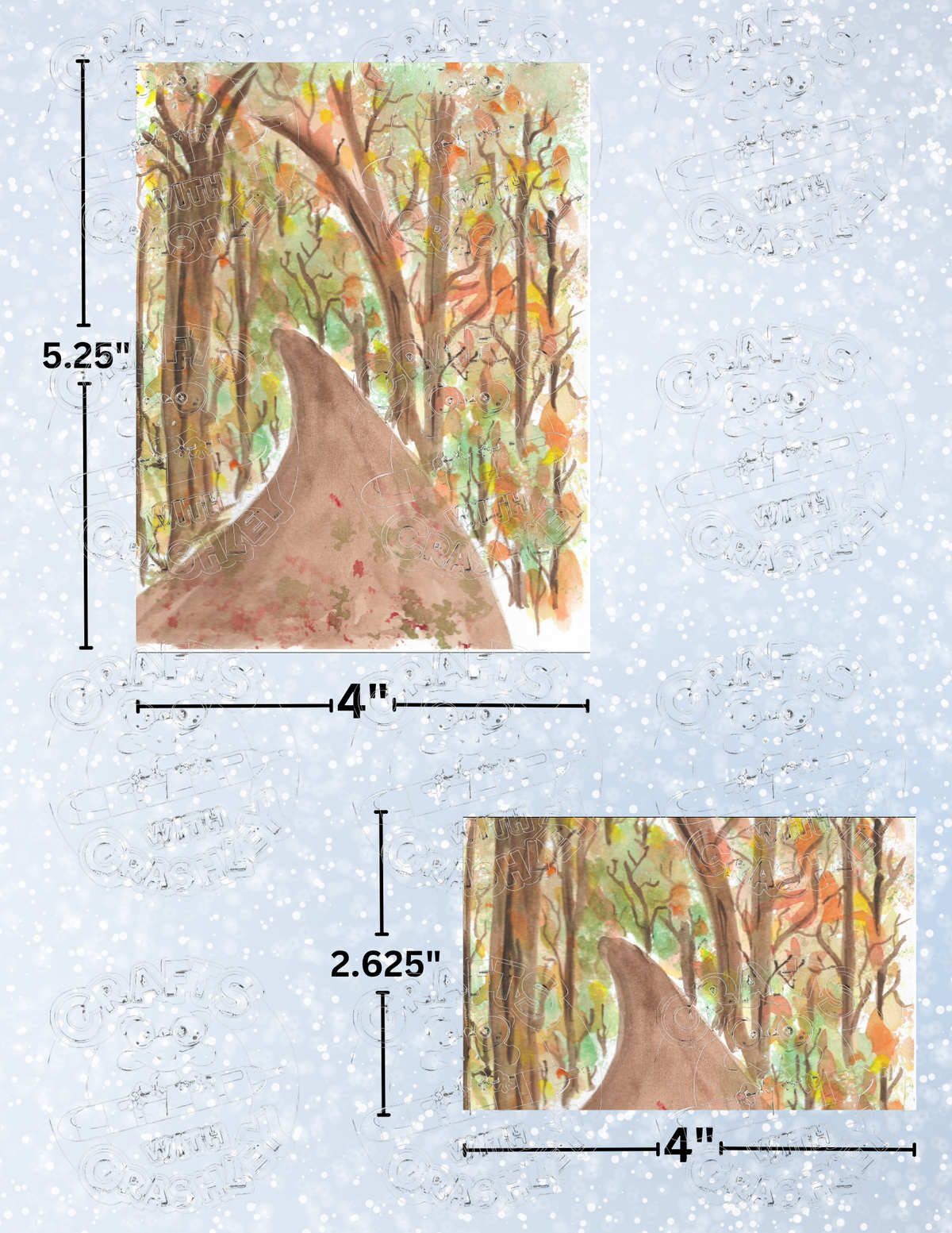 Product Bundle "Time for a Walk" by ©Crafting and Crime Daily