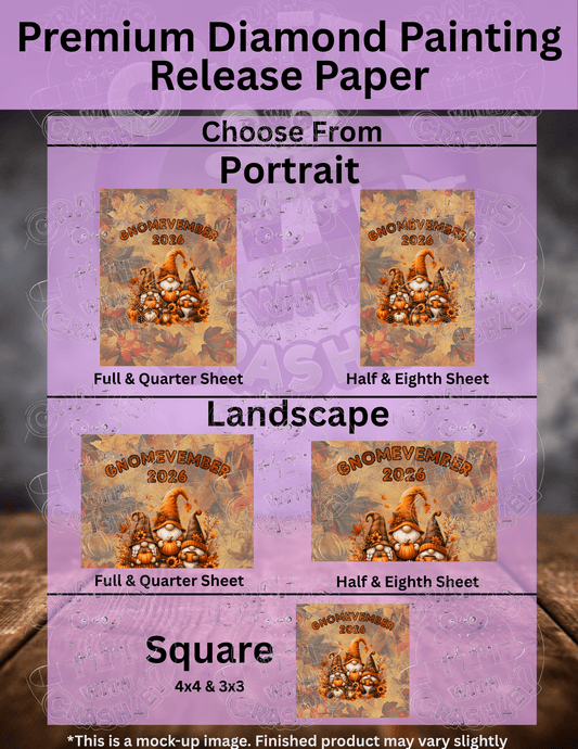"Gnomevember 2026" Premium Accessories for Diamond Painting
