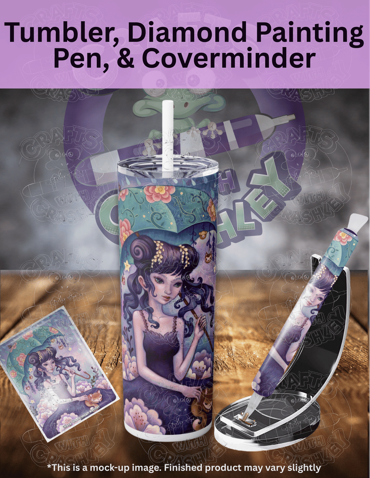 "Kasa" by ©Jeremiah Ketner Premium Accessories for Diamond Painting