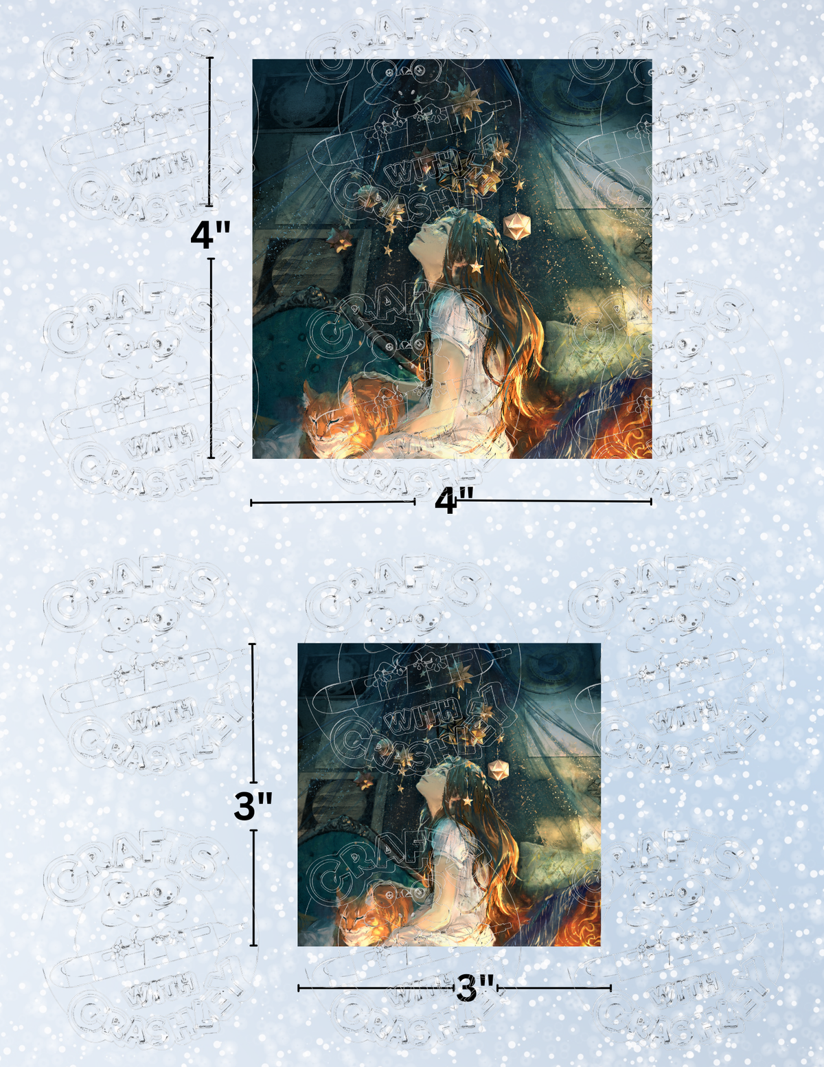 Product Bundle "Counting Stars" by ©Yuumei