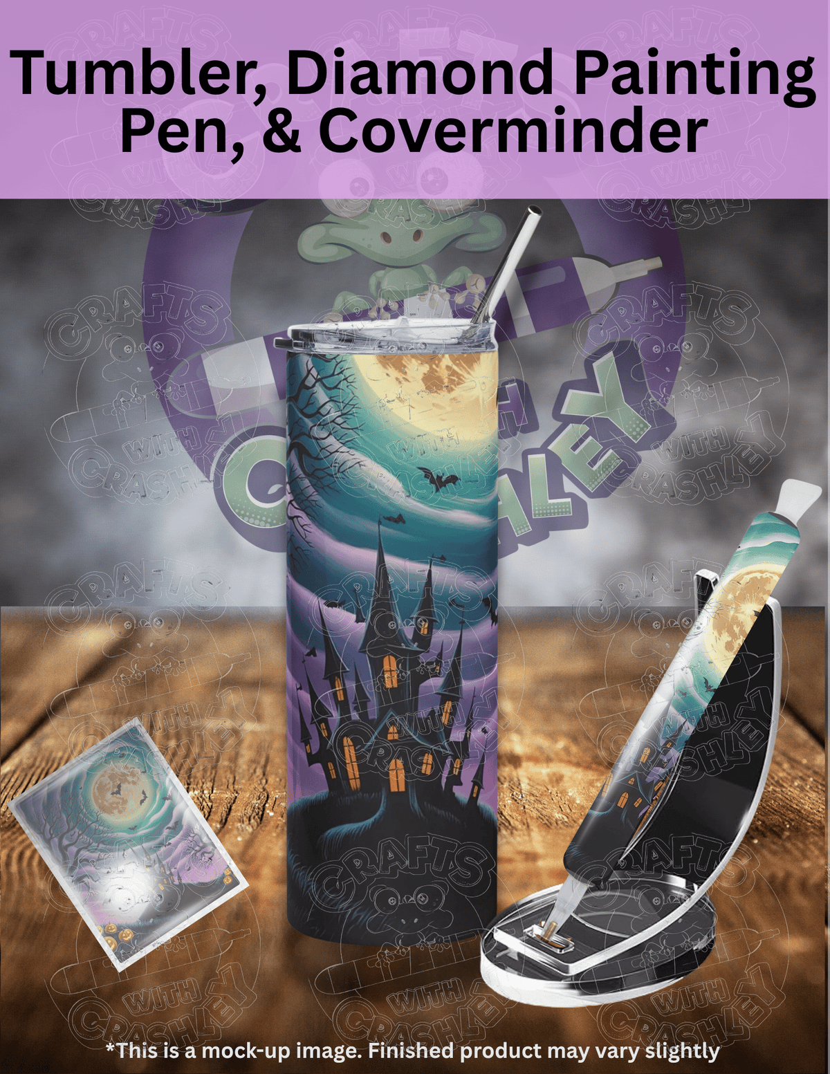 "Spooky Castle" Premium Accessories for Diamond Painting