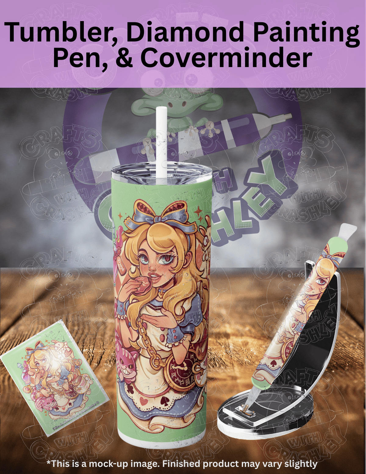 "Alice in Wonderland" by ©Mrs Butter D Premium Accessories for Diamond Painting