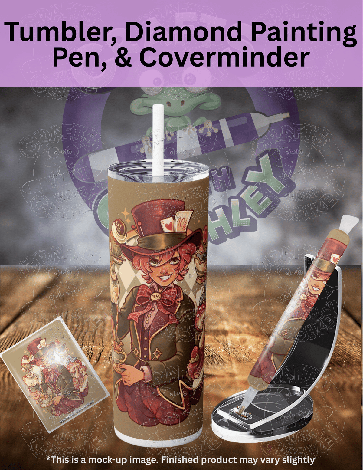 "The Mad Hatter" by ©Mrs Butter D Premium Accessories for Diamond Painting
