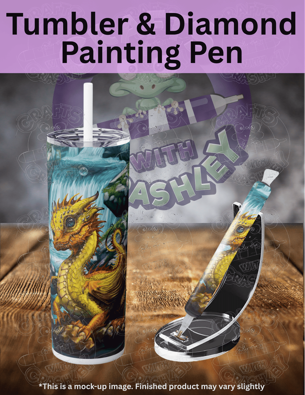 "Rubber Ducky Dragon" by ©Stanley Morrison Premium Accessories for Diamond Painting
