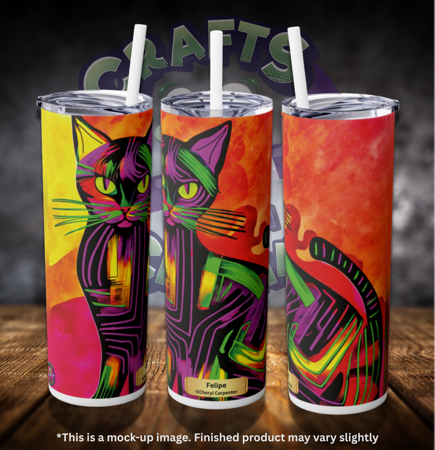 Felipe By ©Cheryl Carpenter 20oz Skinny Tumbler