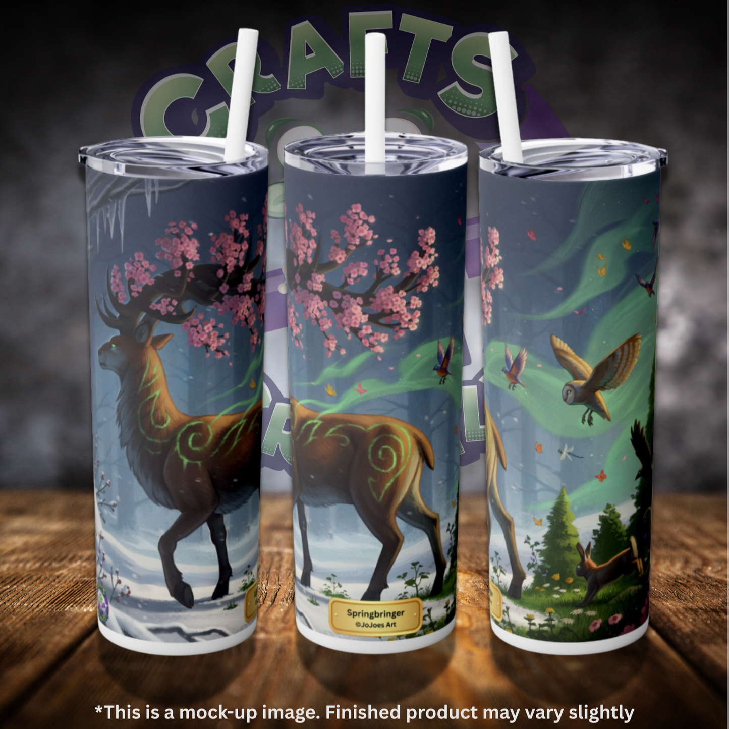 Springbringer by ©JoJoes Art 20oz Skinny Tumbler