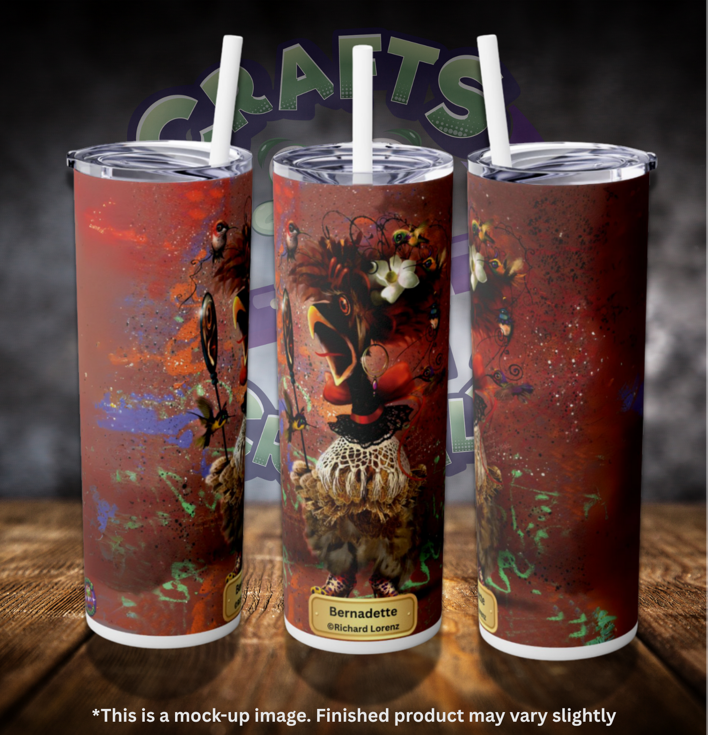 Bernadette by ©Richard Lorenz 20oz Skinny Tumbler