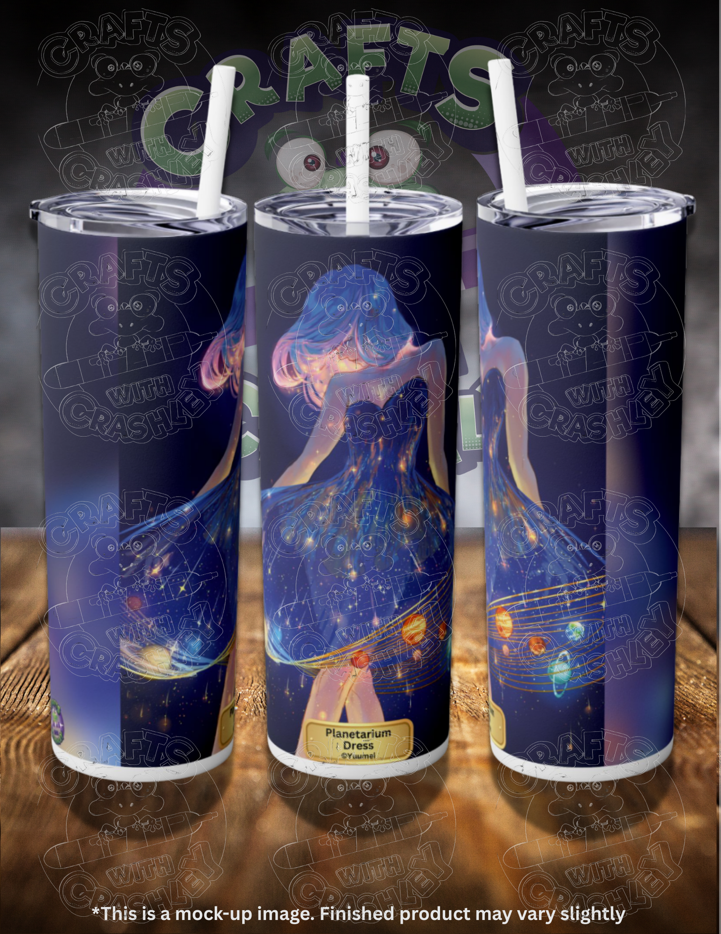 Planetarium Dress by ©Yuumei 20oz Skinny Tumbler