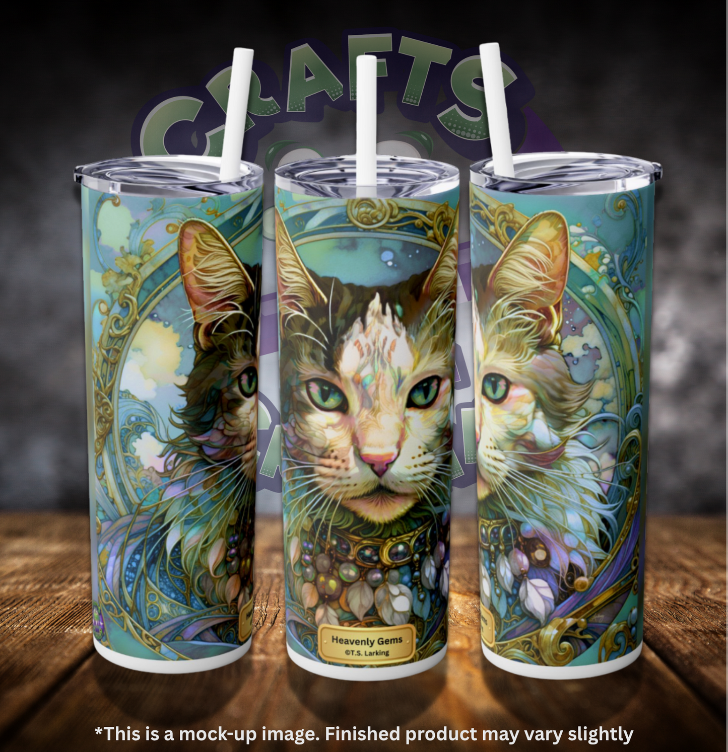 Heavenly Gems by ©T.S. Larking 20oz Skinny Tumbler