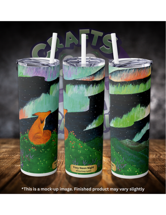 Product Bundle "Foxy Neon Night" by ©Courtney Lyons