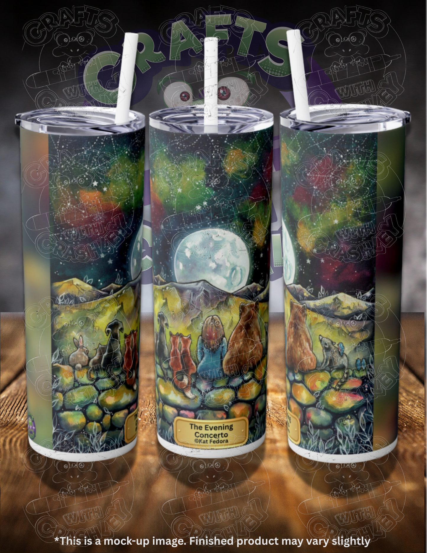 The Evening Concerto by ©Kat Fedora 20oz Skinny Tumbler