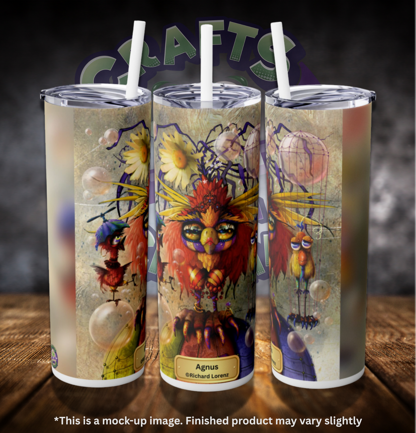 Agnus by ©Richard Lorenz 20oz Skinny Tumbler