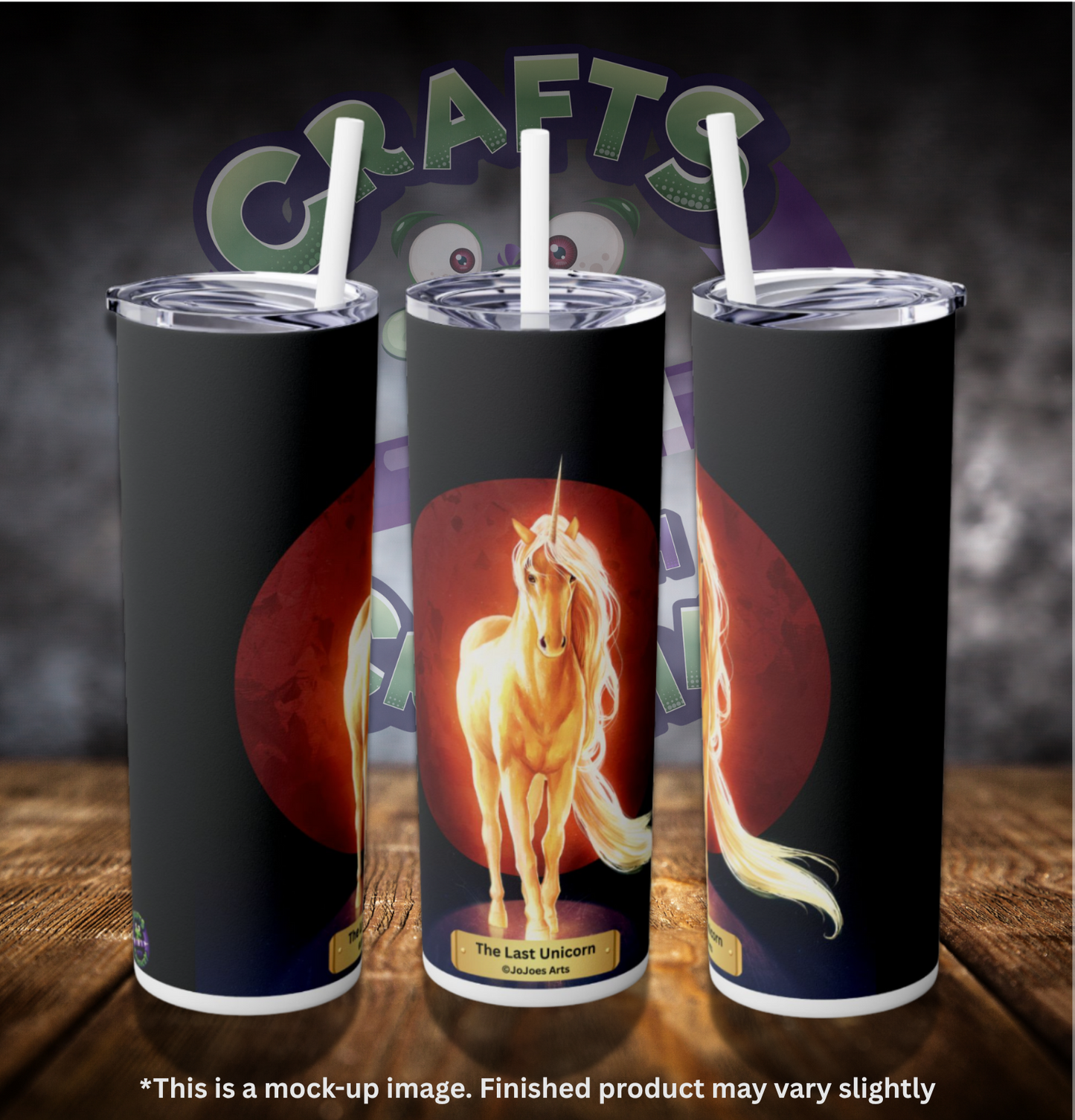 The Last Unicorn by ©JoJoes Art 20oz Skinny Tumbler