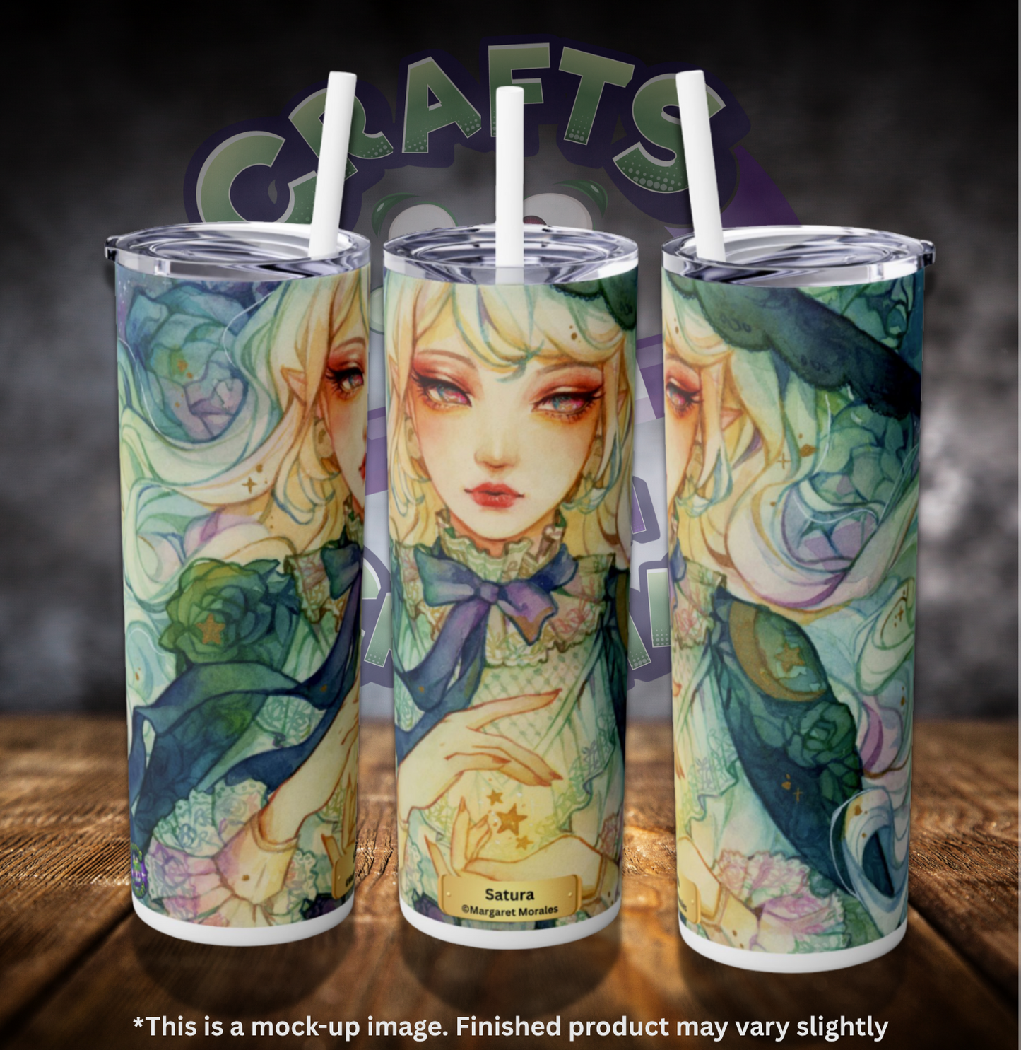 Satura by ©Margaret Morales 20oz Skinny Tumbler