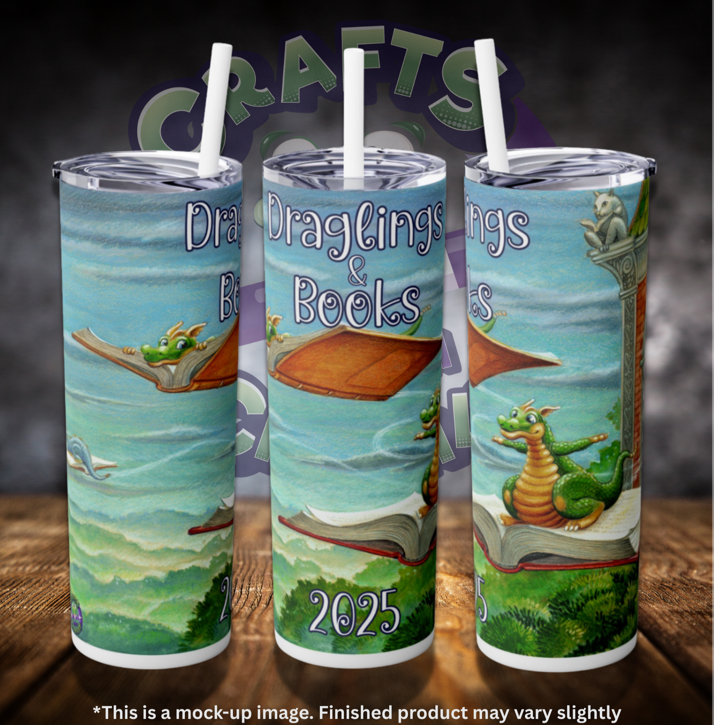 Draglings & Books by ©Randal Spangler 20oz Skinny Tumbler