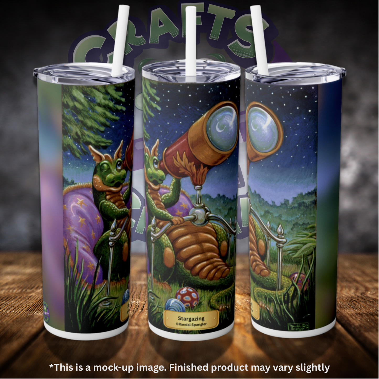 Stargazing by ©Randal Spangler 20oz Skinny Tumbler