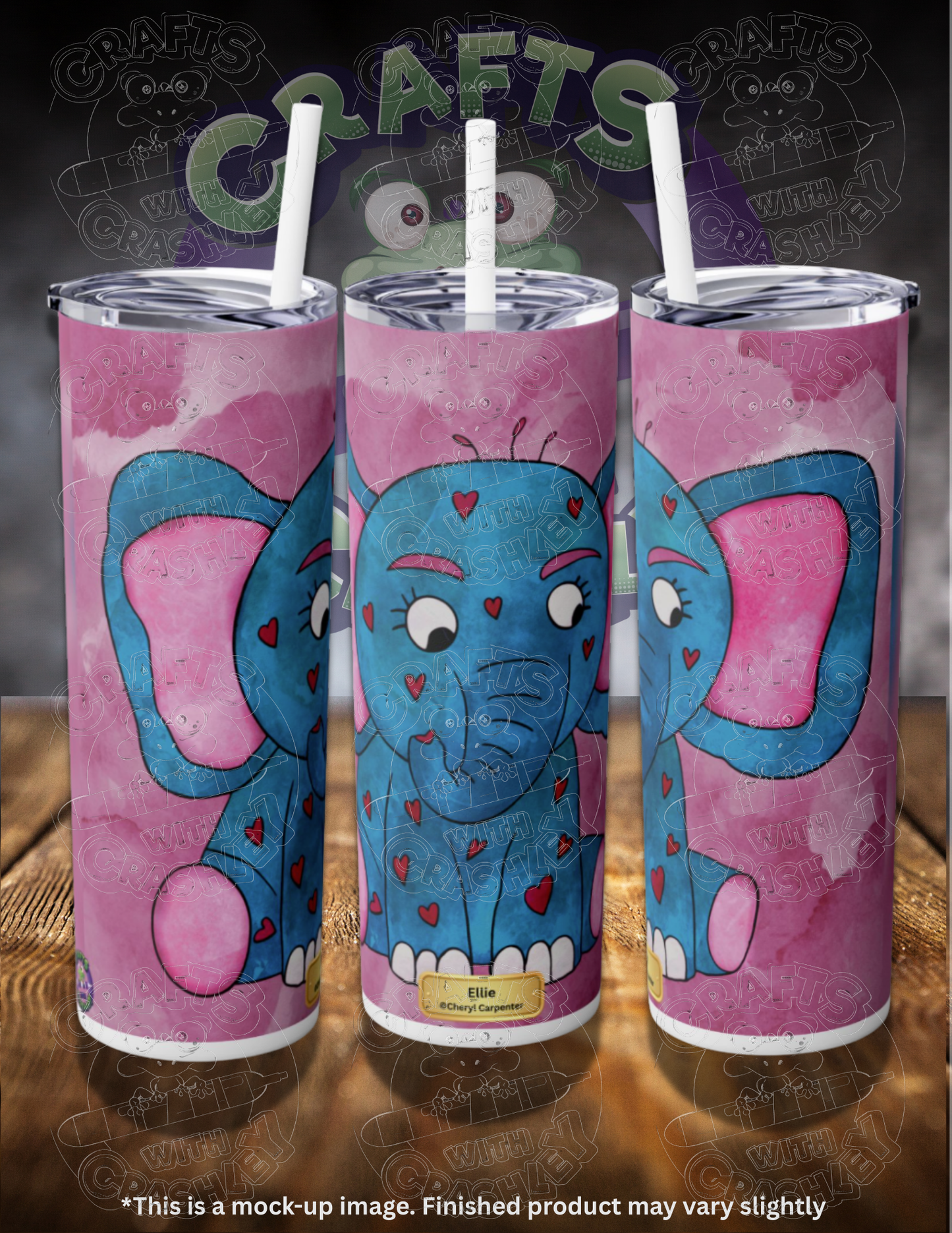 Ellie by ©Cheryl Carpenter 20oz Skinny Tumbler
