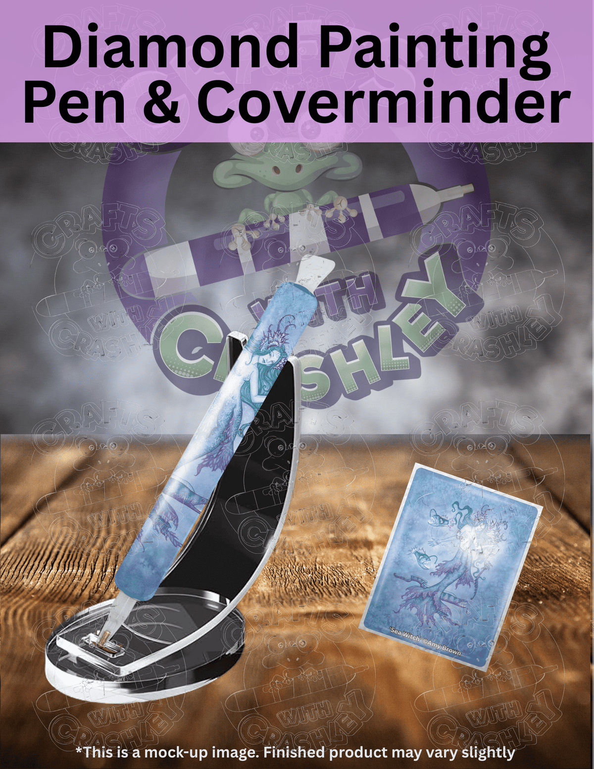 "Sea Witch" by ©Amy Brown Premium Accessories for Diamond Painting