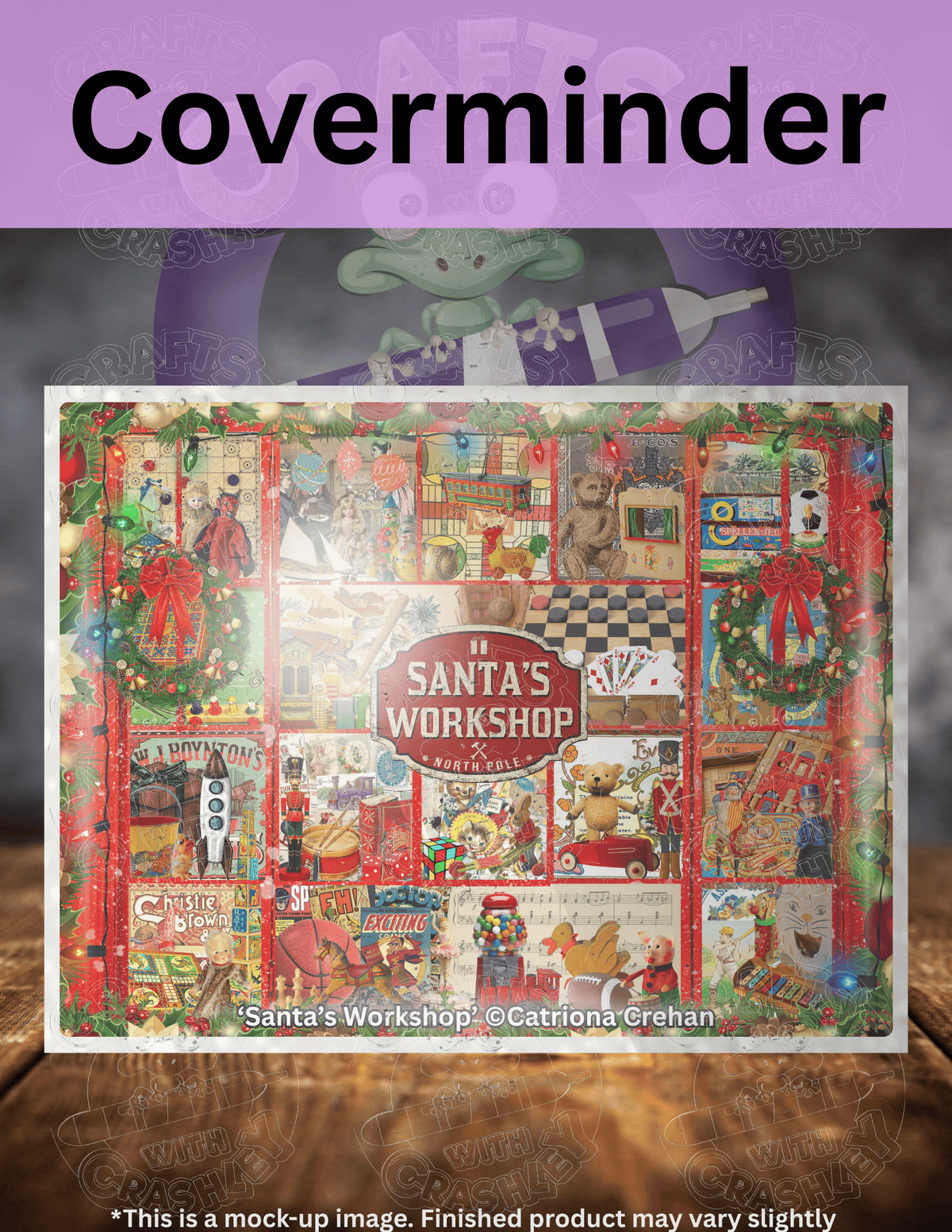 "Santa's Workshop" by ©Catriona Crehan Premium Accessories for Diamond Painting