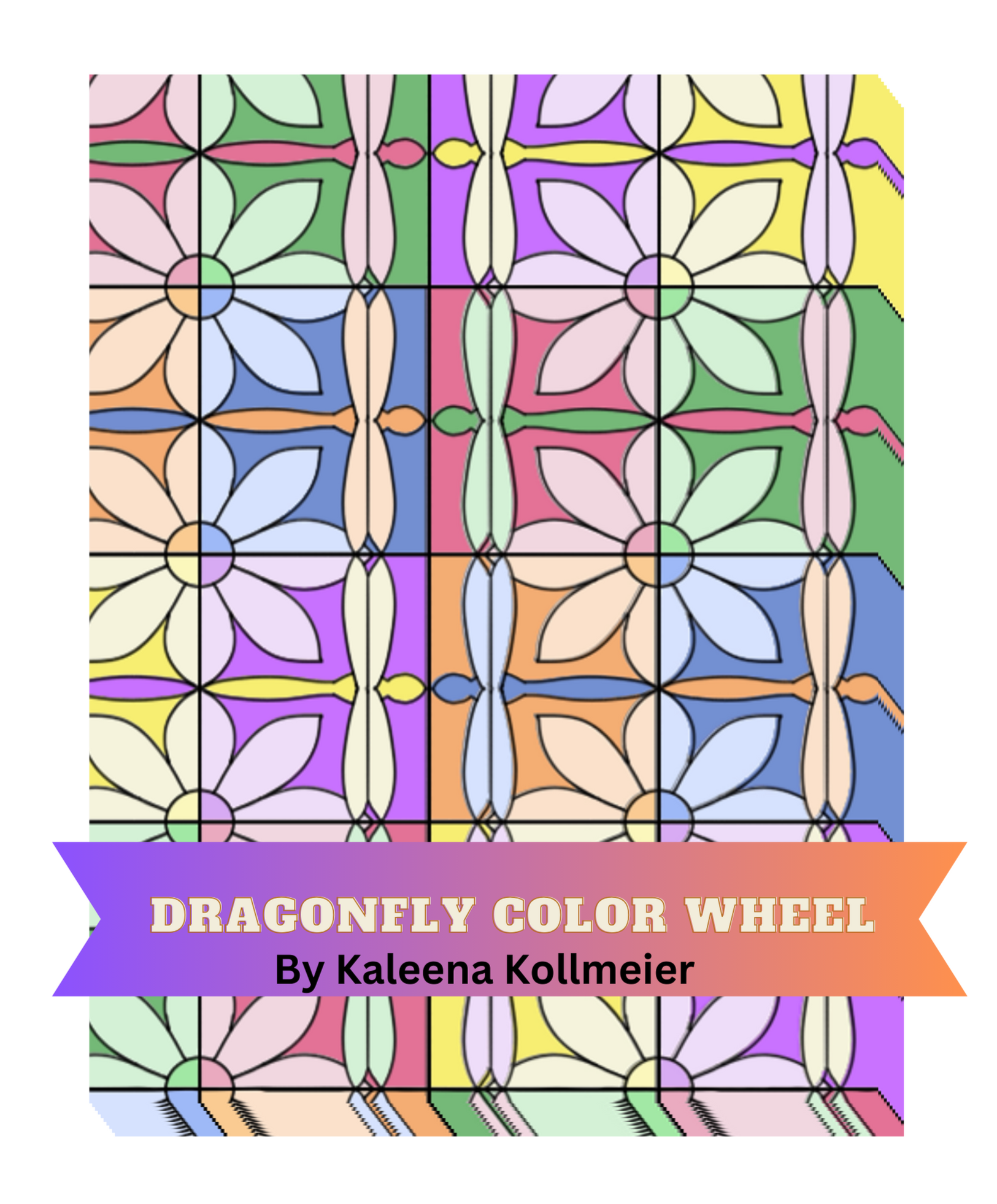 Stained Glass Dragon Wings Decorative Diamond Painting Release Paper –  Crafts With Crashley