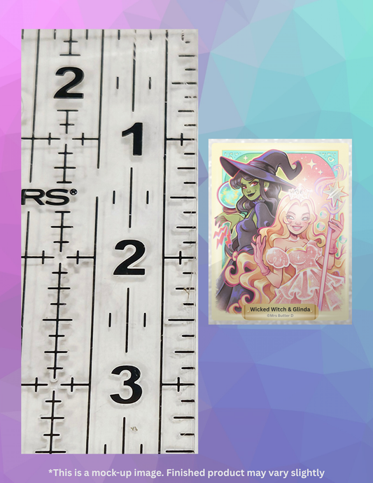 Wicked Witch & Glinda By ©Mrs Butter D Limited Edition Coverminder