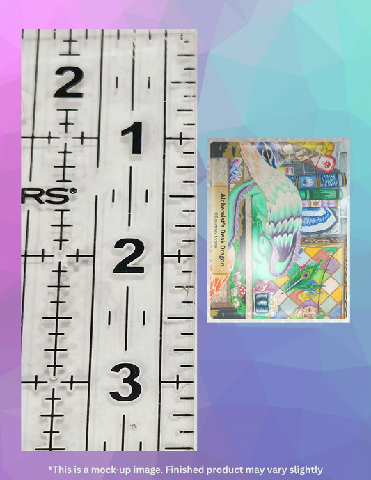 Alchemist's Desk Dragon By ©Courtney Lyons Limited Edition Coverminder