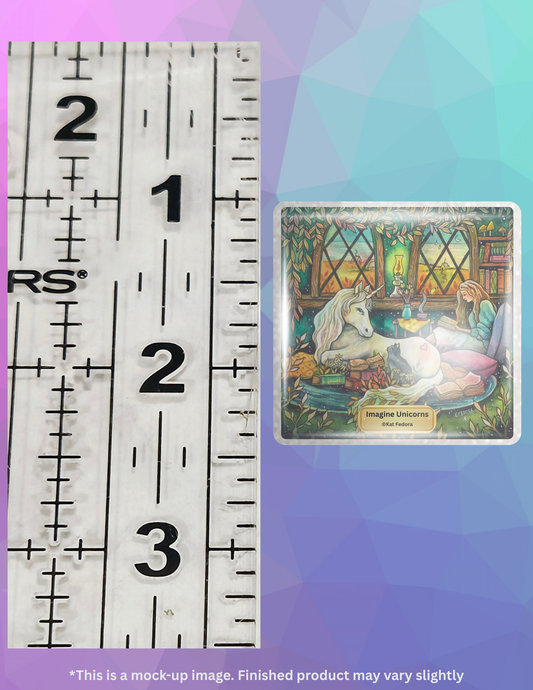 Imagine Unicorns by ©Kat Fedora Limited Edition Coverminder