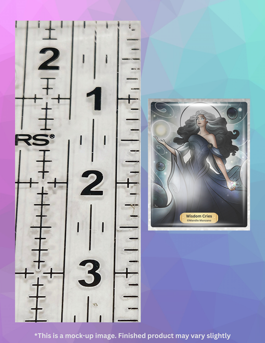 Wisdom Cries By ©Mandie Manzano Limited Edition Coverminder