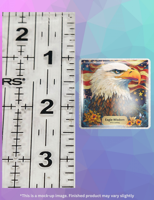 Eagle Wisdom by ©T.S. Larking Limited Edition Coverminder