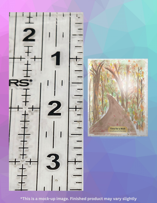 Time for a Walk by ©Crafting and Crime Daily Limited Edition Coverminder