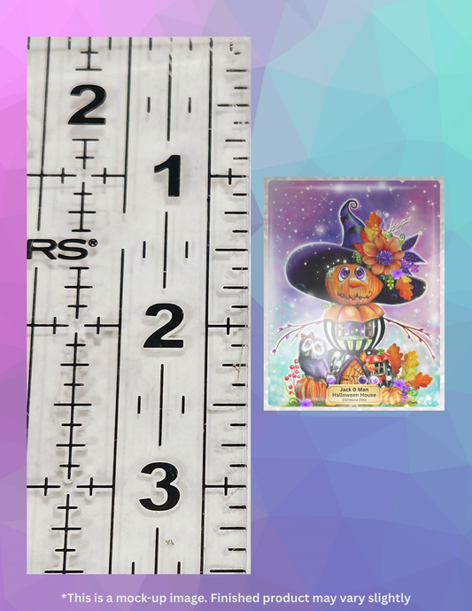 Jack O Man Halloween House by ©Sheena Pike Limited Edition Coverminder