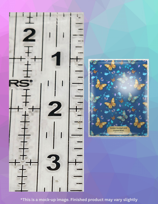 Golden Verdigris AND Crystal Bluet by ©T.S. Larking Limited Edition Coverminder