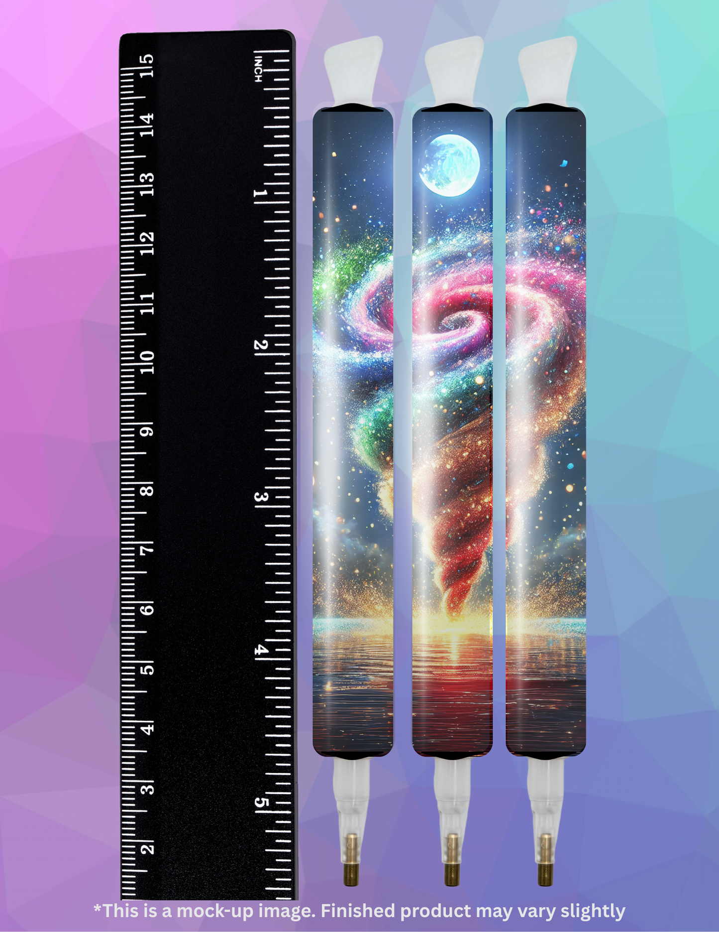 Glitter Storm by ©Cocomarshmallow Diamond Painting Pen