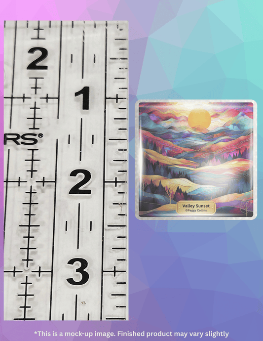 Valley Sunset by ©Peggy Collins Limited Edition Coverminder