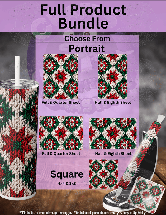"Holiday Crochet" Premium Accessories for Diamond Painting