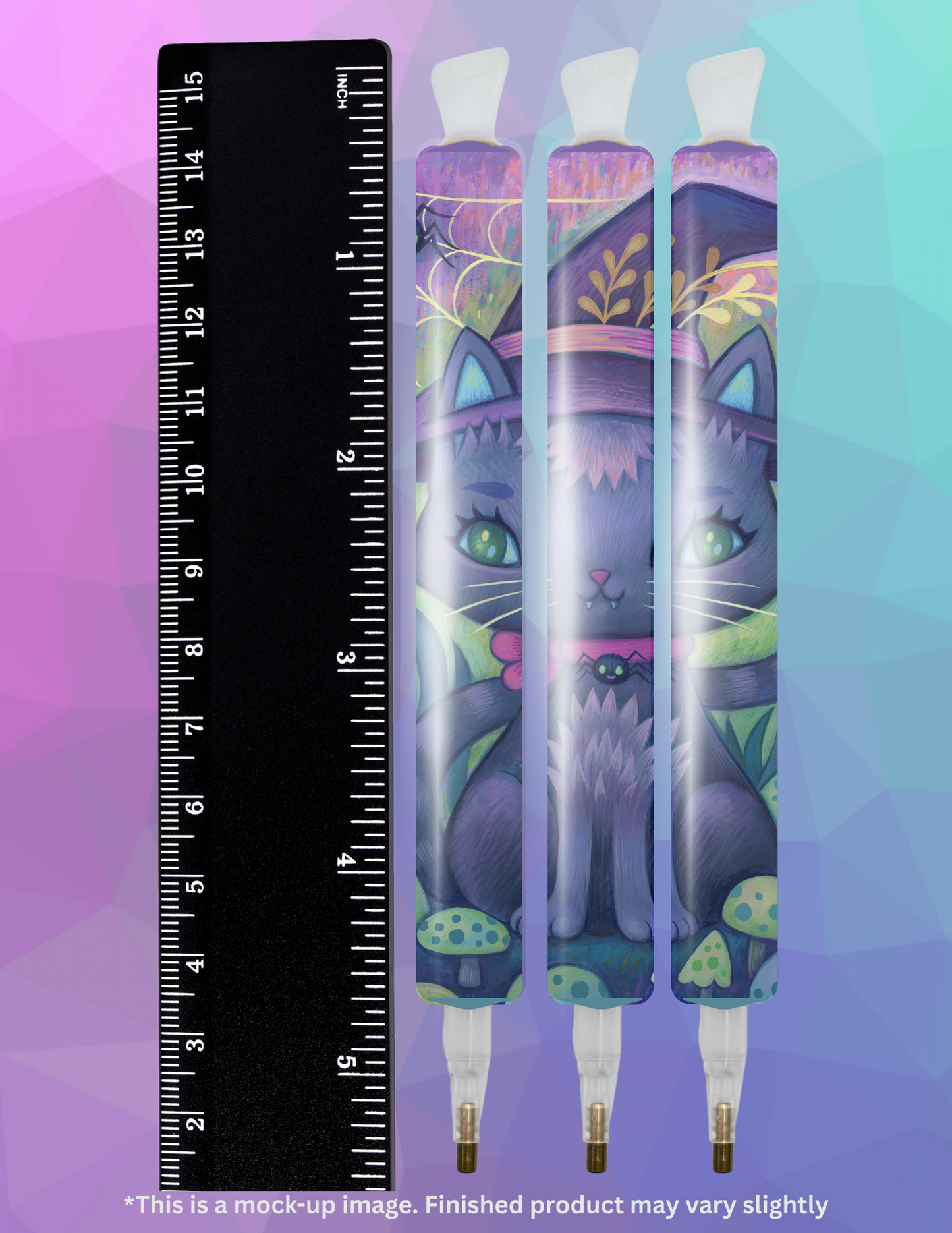 The Witch's Cat by ©Jeremiah Ketner Diamond Painting Pen