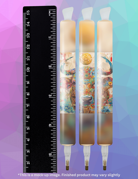 Feeling Bullish by ©Claudia McKinney Diamond Painting Pen