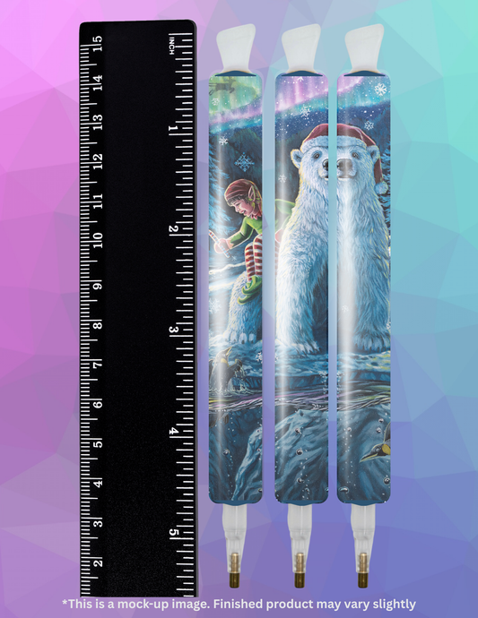 Christmas Eve at the North Pole by ©Dakota Daetwiler Diamond Painting Pen