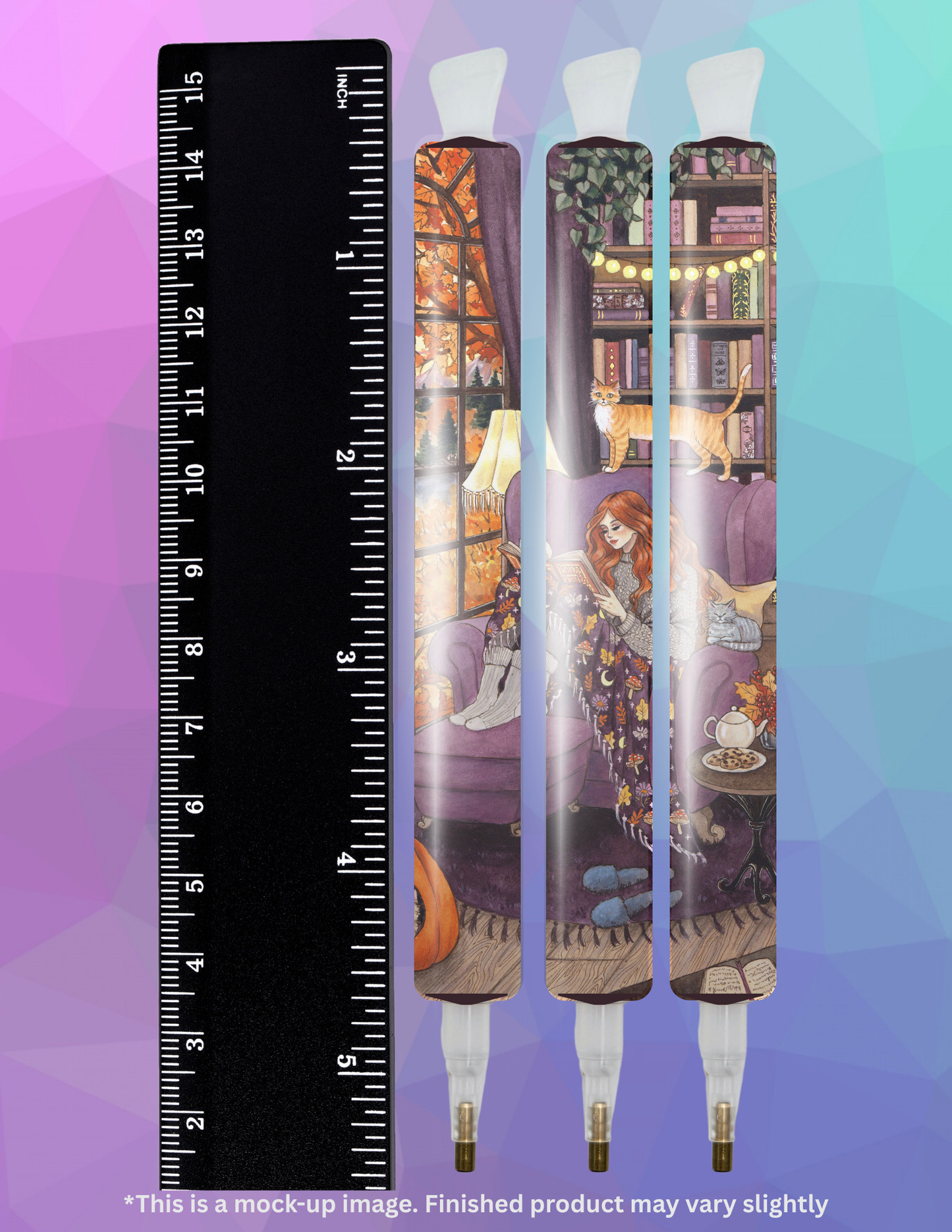 Cozy Autumn by ©Aria Illustration Diamond Painting Pen