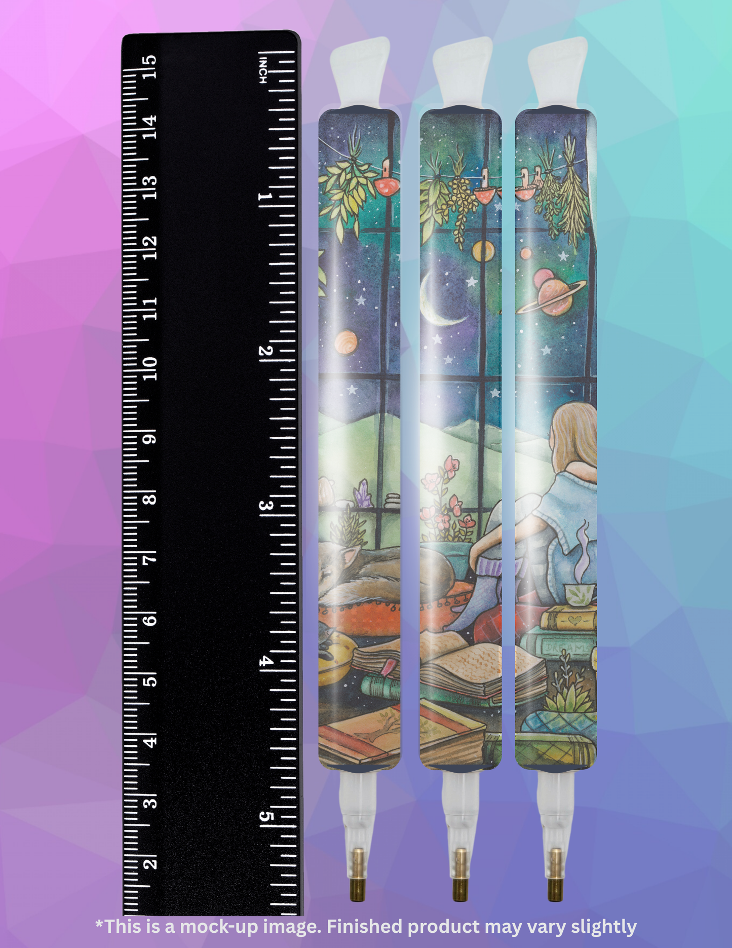 Nightfall by ©Kat Fedora Diamond Painting Pen