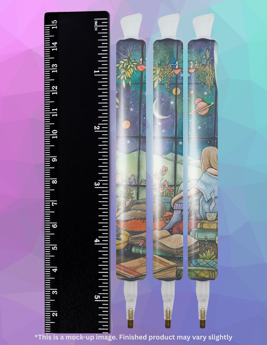 Nightfall by ©Kat Fedora Diamond Painting Pen