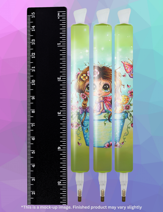 Flower Fairy Bestie by ©Sherri Baldy Diamond Painting Pen