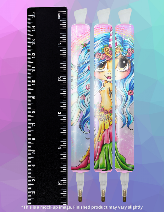 Unicorn Rainbows Bestie by ©Sherri Baldy Diamond Painting Pen
