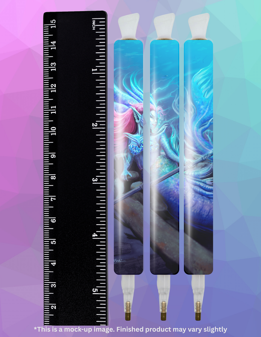 Mermaid Queen Aphrodite by ©Anthony Christou Diamond Painting Pen